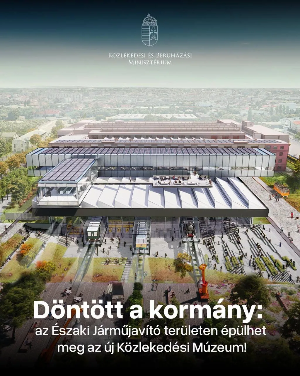 Megépülhet az új Közlekedési Múzeum