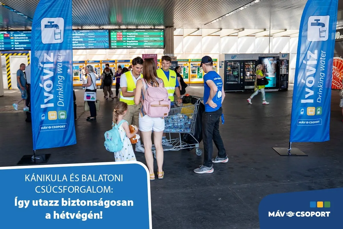 A MÁV és a HÉV is nehezen bírja a hőséget: késésekre, lassabb járatokra készülhetnek az utasok
