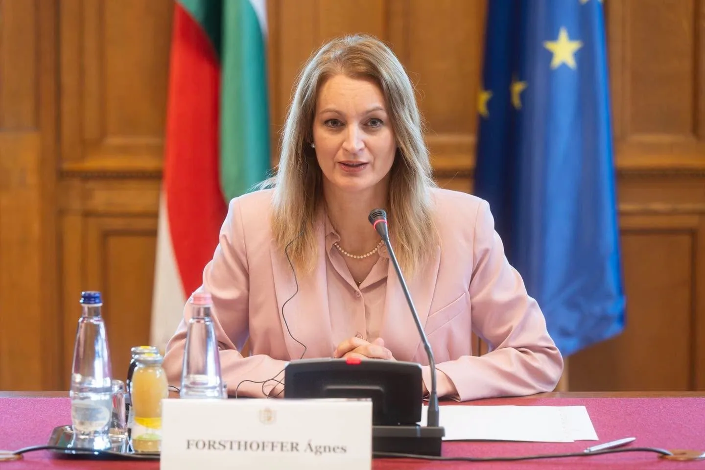 Forsthoffer Ágnes hivatalos látogatásra utazik