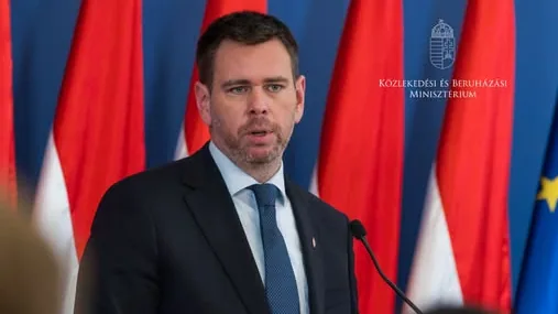 Vitézy Dávid közlekedési és beruházási miniszter