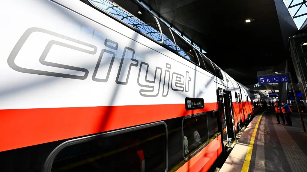 Illusztráció az ÖBB / vasút / vonat / közlekedés / tömegközlekedés