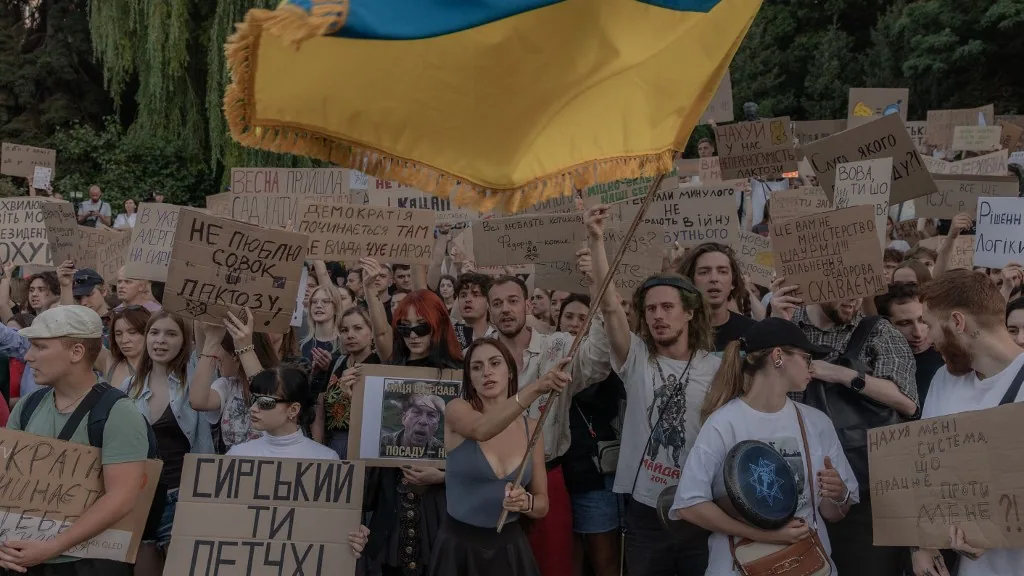 ukrajna kijev tüntetés