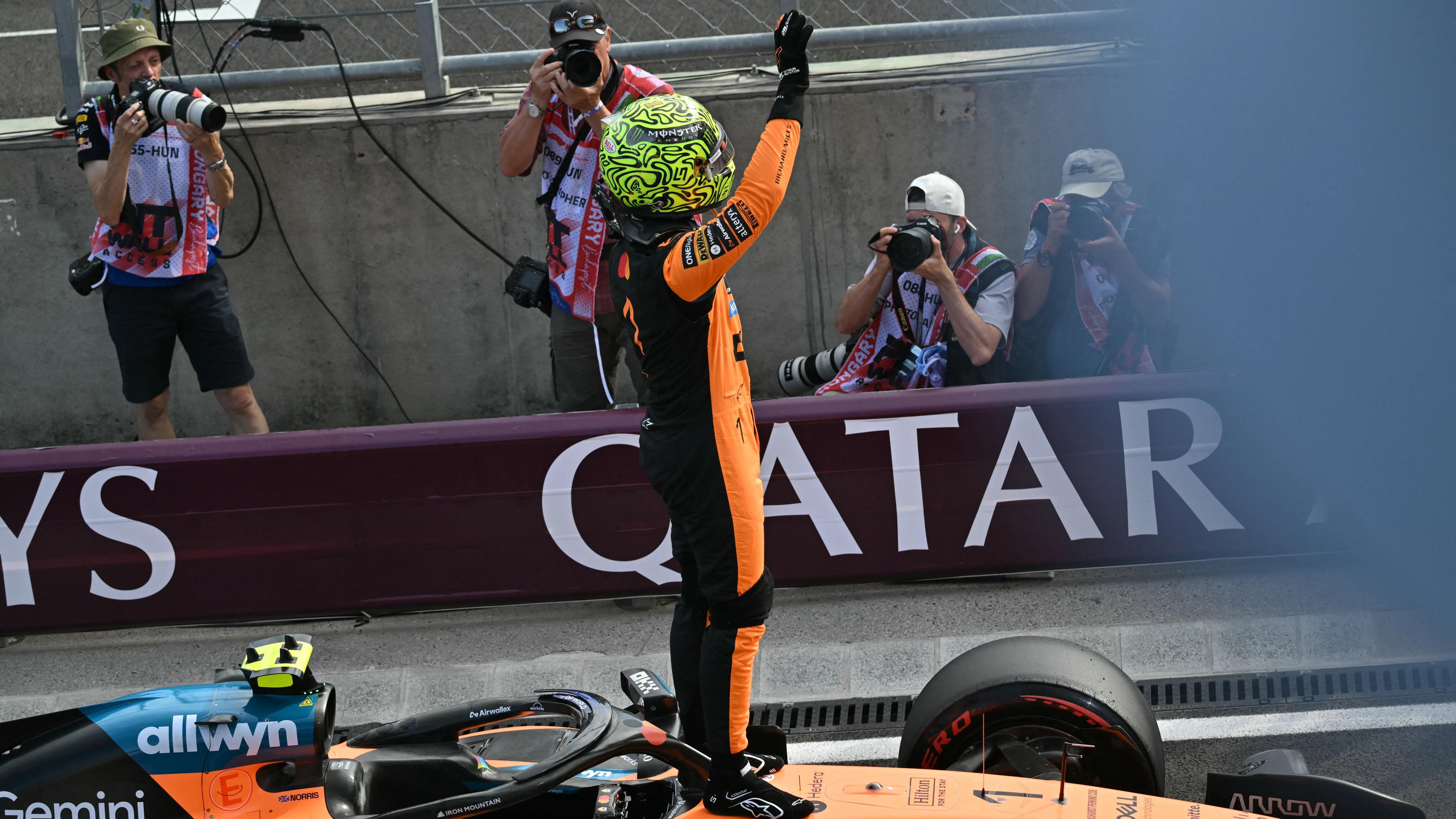 Lando Norris Hungaroring