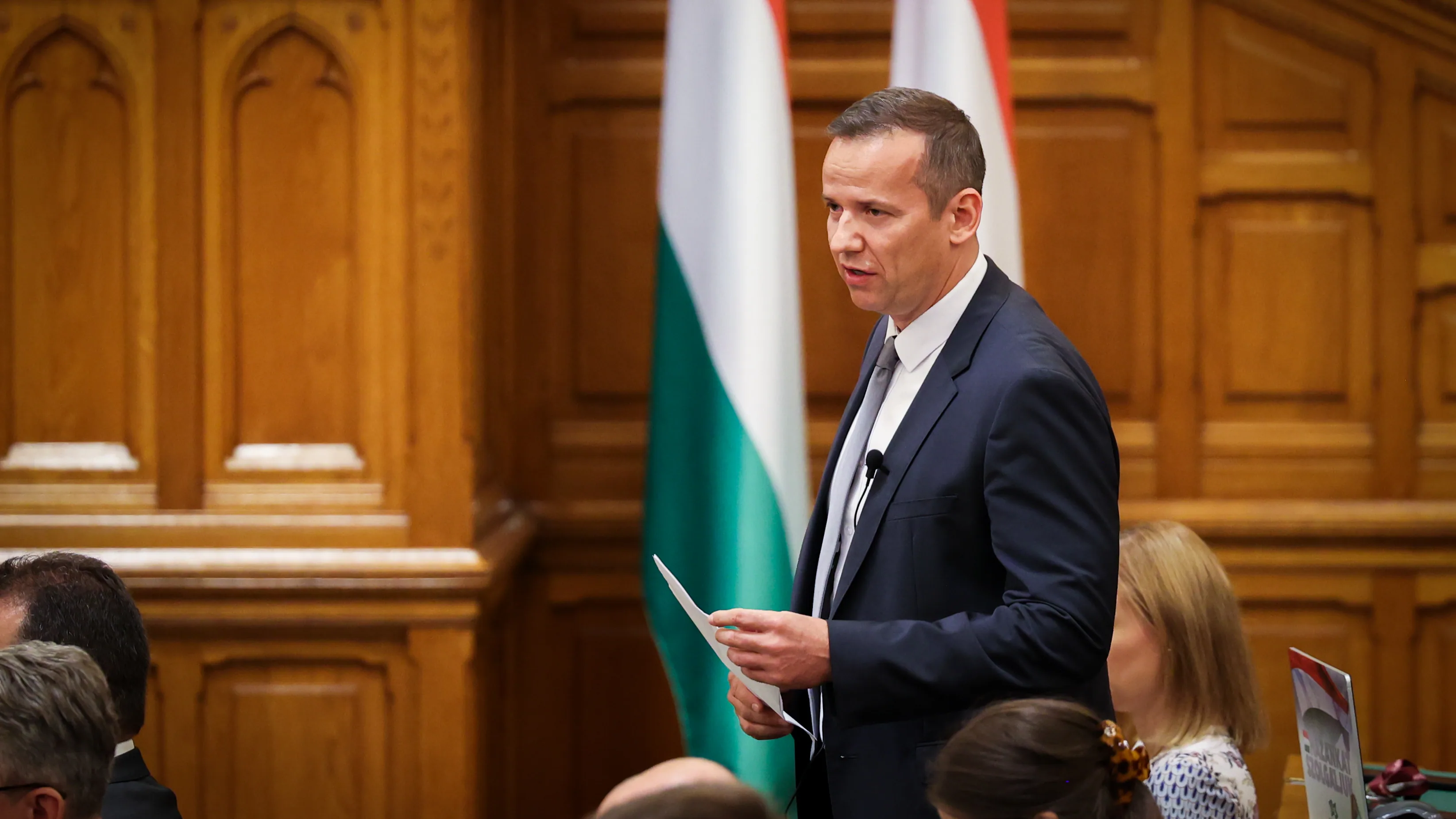 Toroczkai László, a Mi Hazánk frakcióvezetője Toroczkai László, a Mi Hazánk frakcióvezetője