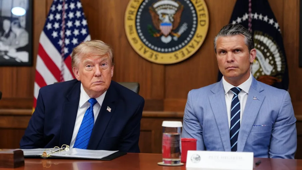 Nagy port kavart a Trump–Hegseth találkozó?