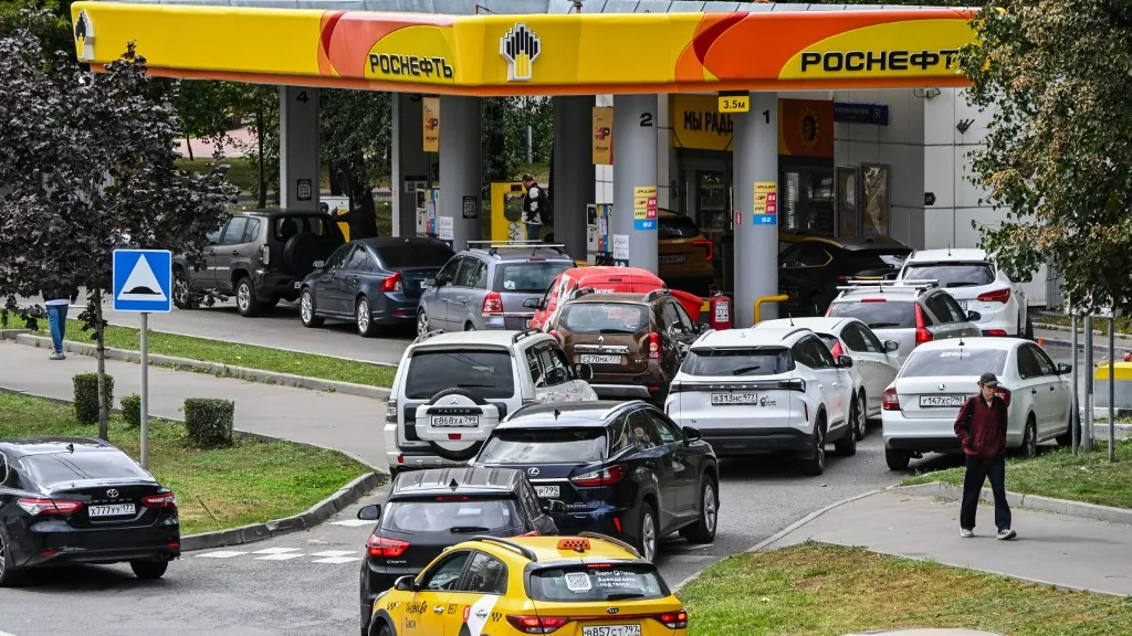 oroszország benzinkút moszkva