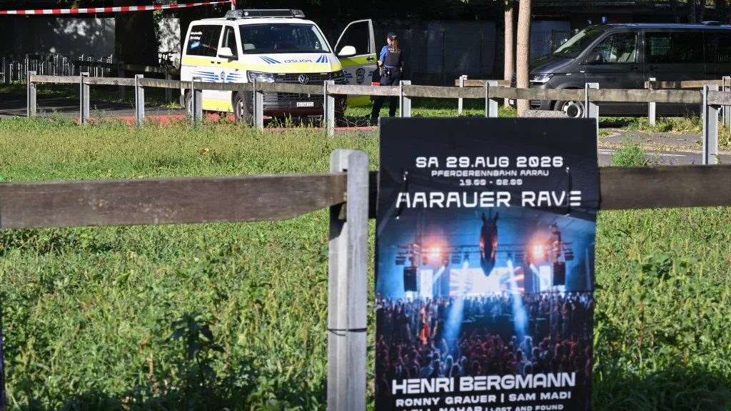 Aarau svájc rendőr