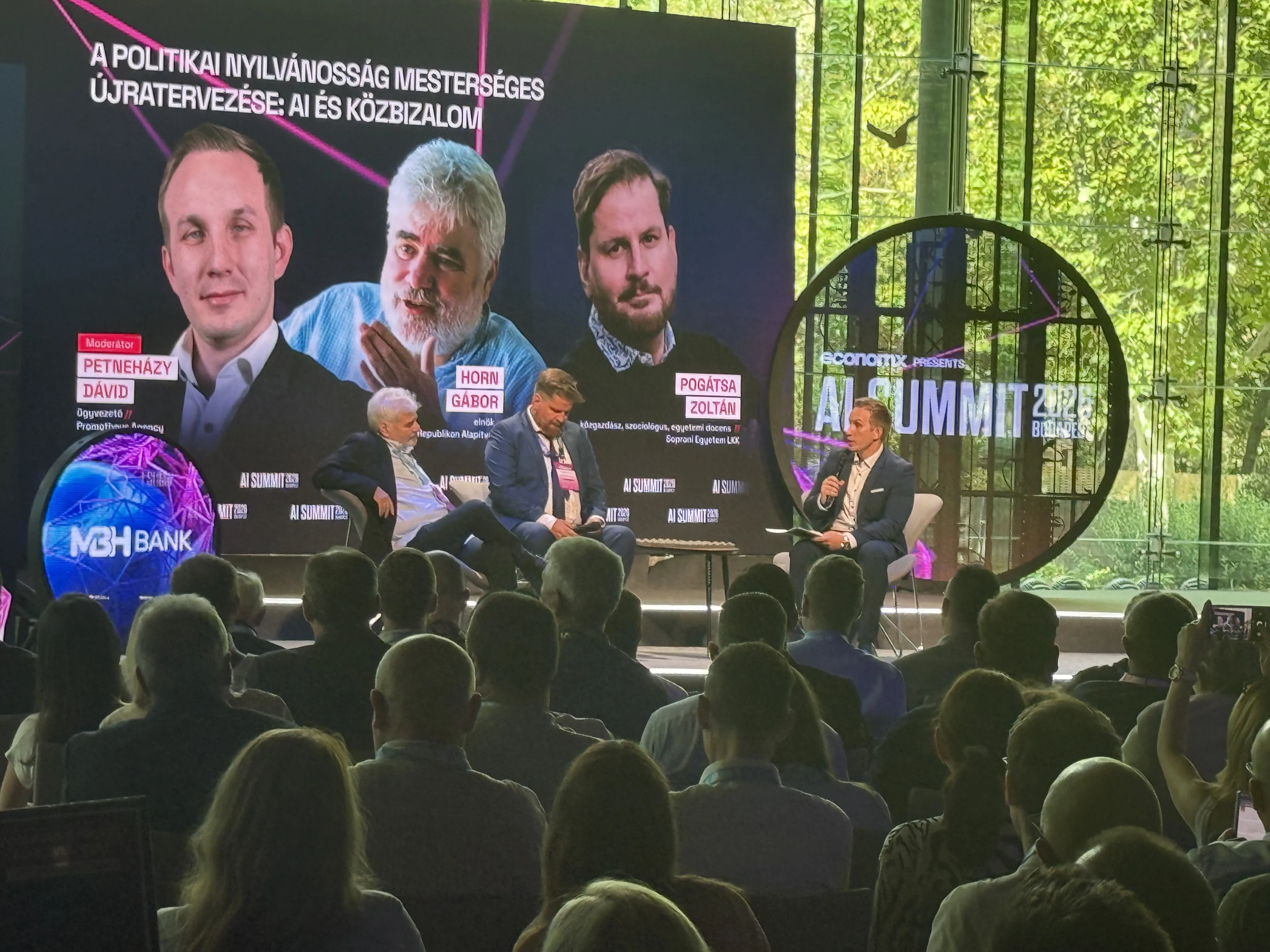 AI SUMMIT 2026 Pogátsa Zoltán és Horn Gábor