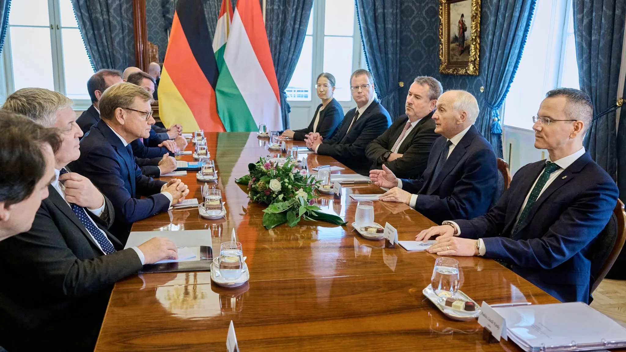 Baka András fogadta a német szövetségi külügyminisztert