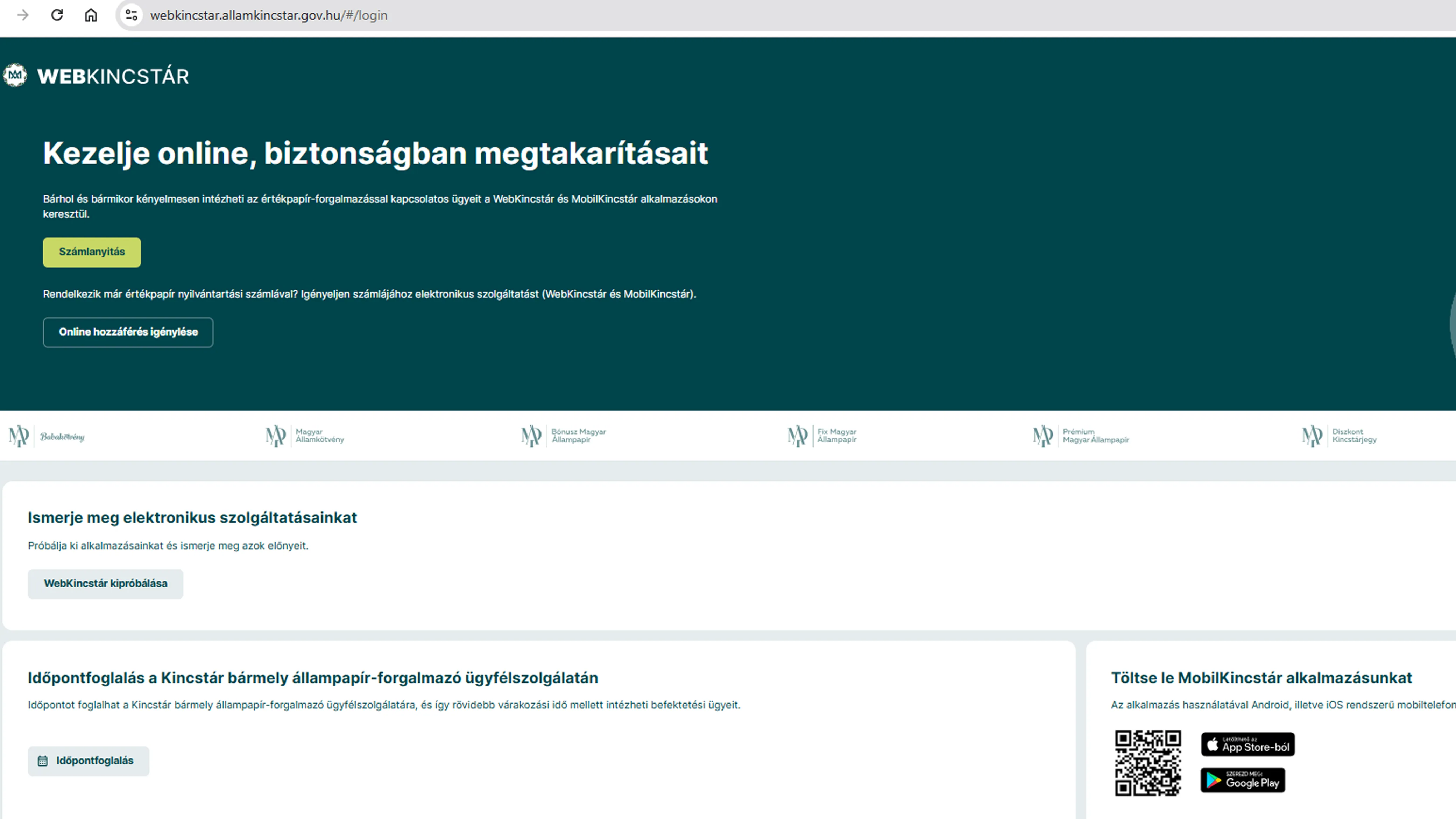 webkincstar államkincstár