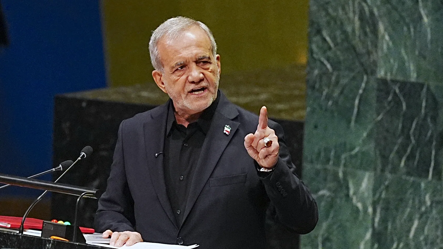 Masoud Pezeshkian Maszúd Pezeskján