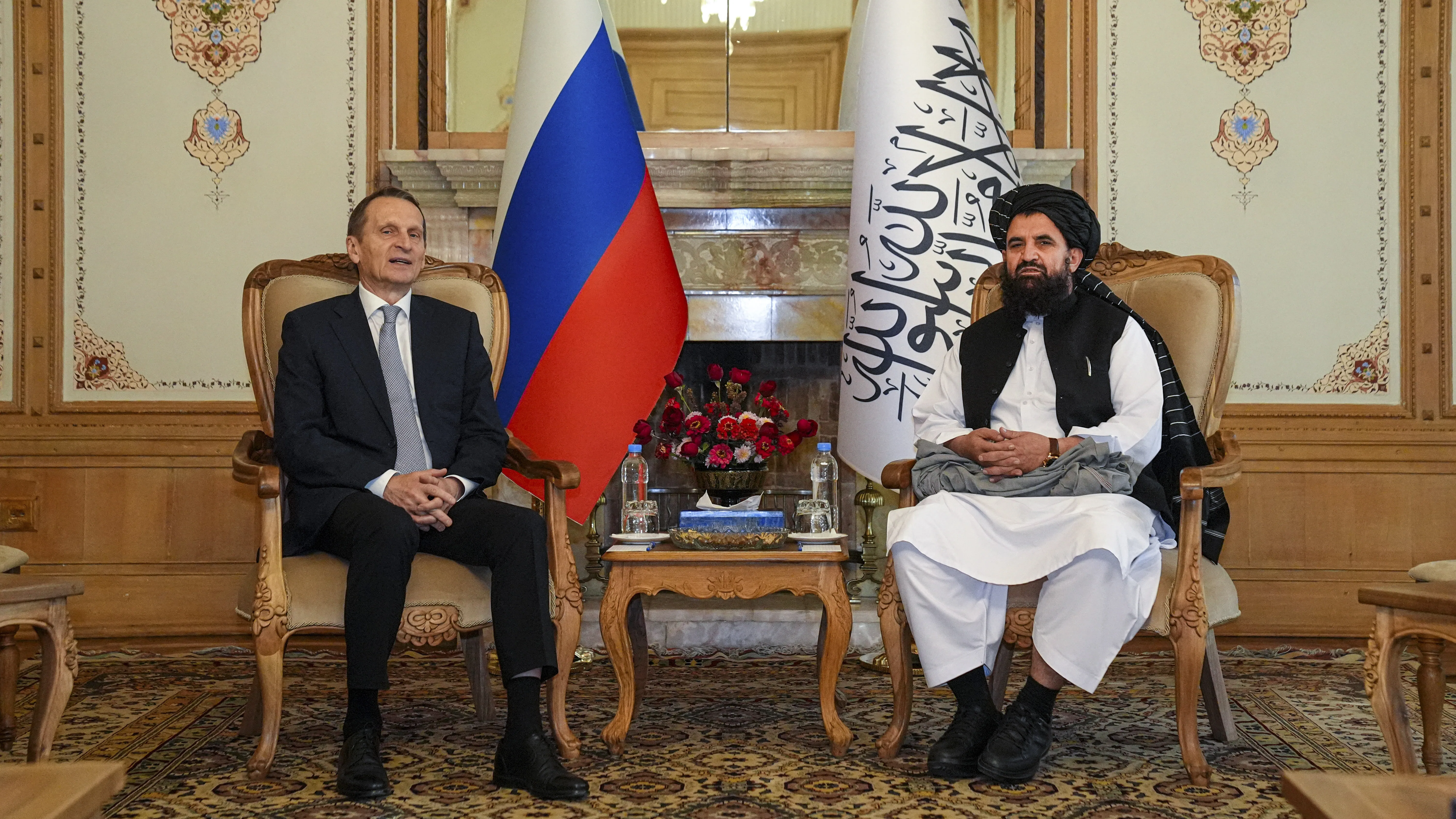 Szergej Nariskin Sergey Naryshkin Abdul Hak Vaszik molla Mullah Abdul Haq Wasiq