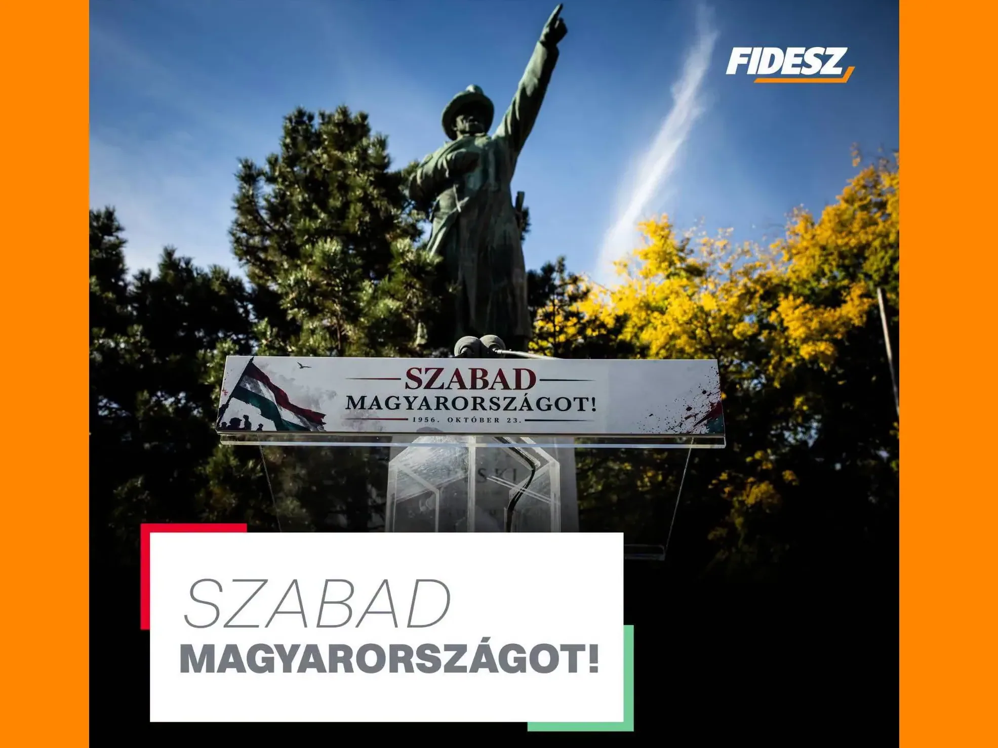A Fidesz is megemlékezik az 1956-os forradalom 70. évfordulójáról